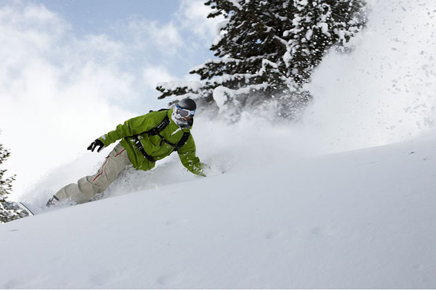 Snowboarding Jackson Hole